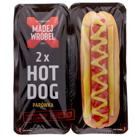 Madej Wróbel 2x HOT DOG parówka (1)