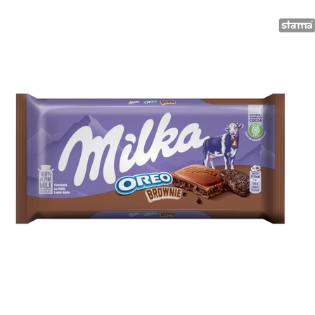 Milka Czekolada Oreo Brownie 100g (1)