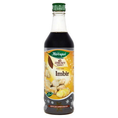 Herbapol Zimowy Sekret Syrop o smaku imbir 420 ml (1)