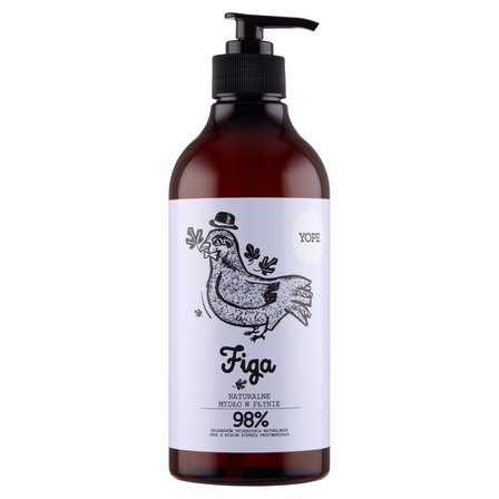 Yope Naturalne mydło w płynie figa 500 ml (1)
