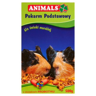 Animals Pokarm podstawowy dla świnki morskiej 500g (1)