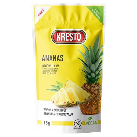 KRESTO Ananas LIOFILIZOWANY 15 g (1)