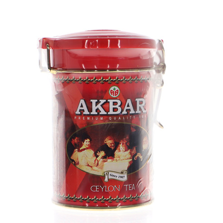 AKBAR CEYLON CZARNA HERBATA CEJLOŃSKA LIŚCIASTA 100G (6)