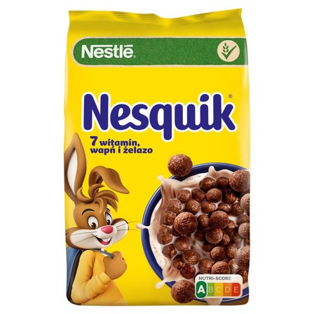 Nestlé Nesquik Zbożowe kuleczki o smaku czekoladowym 450 g (1)