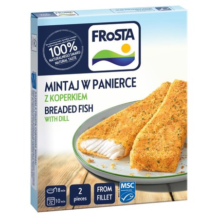 FRoSTA Mintaj w panierce z koperkiem 240 g (1)