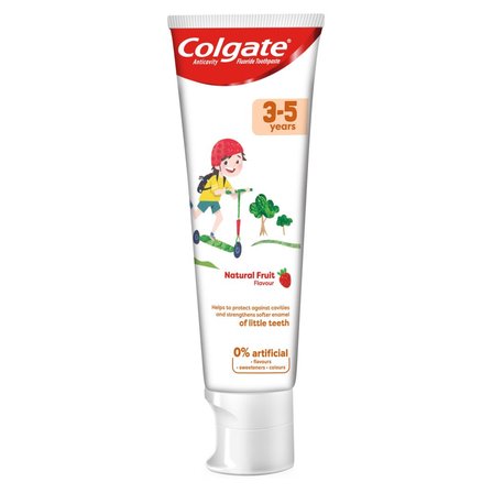 Colgate Kids Pasta do zębów dla dzieci w wieku 3-5 lat smak truskawkowy 50 ml (2)