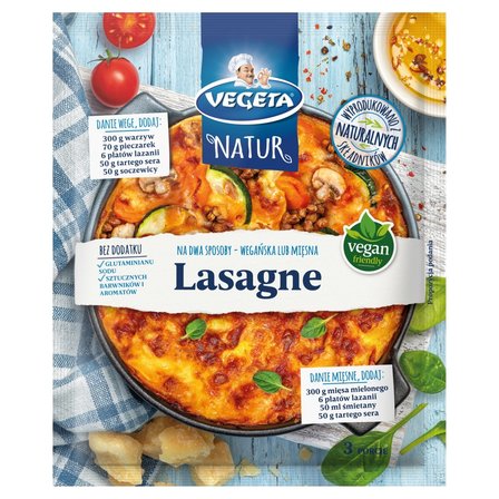 Vegeta Natur Mieszanka warzyw ziół i przypraw do dań lasagne 45 g (1)