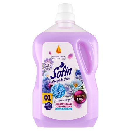 Sofin Complete Care Pefume Bouquet Skoncentrowany płyn do płukania tkanin 2,5 l (100 prań) (1)