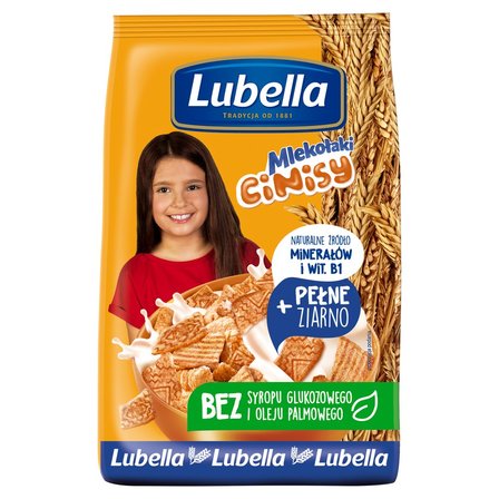 Lubella Mlekołaki Cinisy Zbożowe kwadraciki z cynamonem 250 g (1)