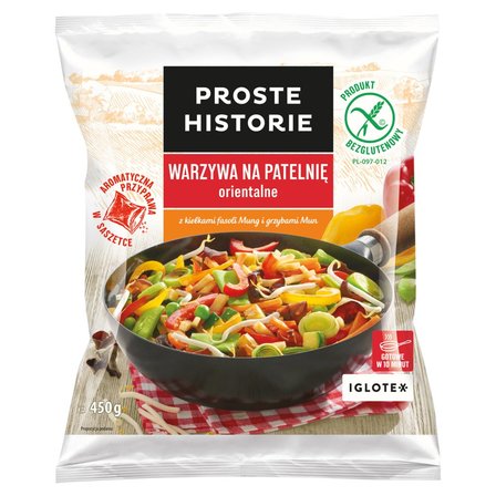 Proste Historie Warzywa na patelnię orientalne 450 g (1)