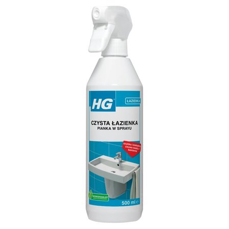 HG Pianka w sprayu czysta łazienka 500 ml (1)