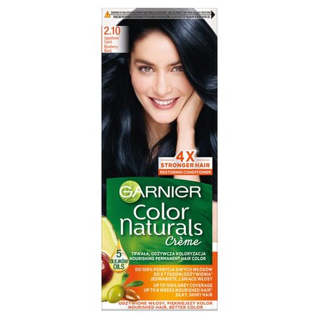 Garnier Color Naturals Crème Farba do włosów jagodowa czerń 2.10 (1)