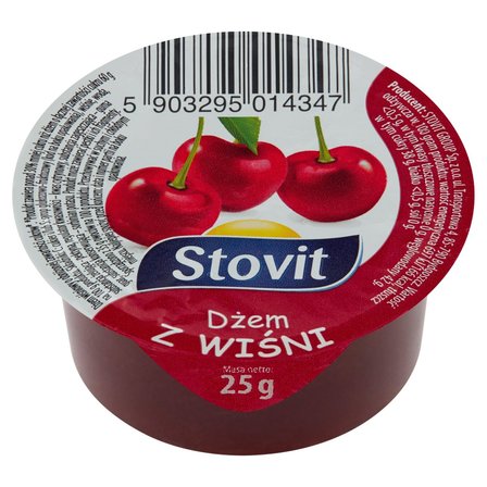 Stovit Dżem z wiśni 25 g (2)