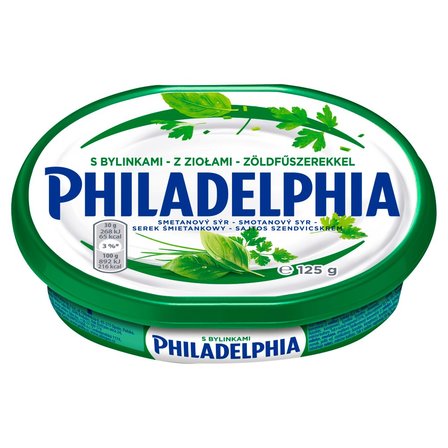 Philadelphia Serek śmietankowy z ziołami 125 g (1)