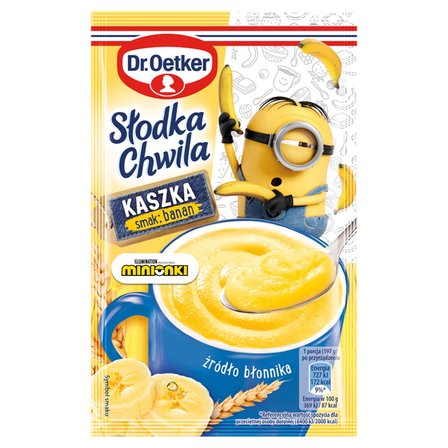 Dr. Oetker Słodka Chwila Kaszka smak banan 47 g (1)