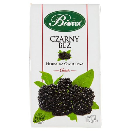 Bifix Classic Herbatka owocowa czarny bez 50 g (20 x 2,5 g) (1)