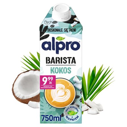 Alpro Barista Napój kokos 750 ml (2)