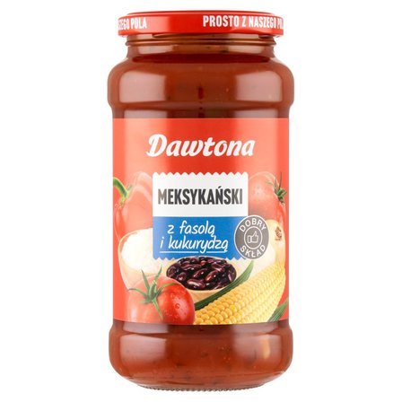 Dawtona Sos meksykański z fasolą i kukurydzą 520 g (1)