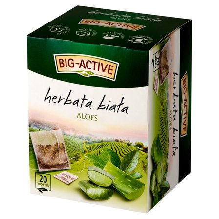 Big-Active Herbata biała aloes 30 g (20 x 1,5 g) (2)