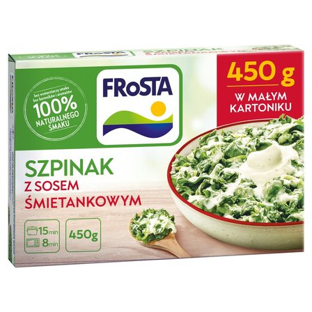 FRoSTA Szpinak z sosem śmietankowymi 450 g (1)