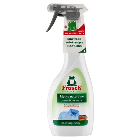 Frosch Odplamiacz w sprayu mydło naturalne 500 ml (1)