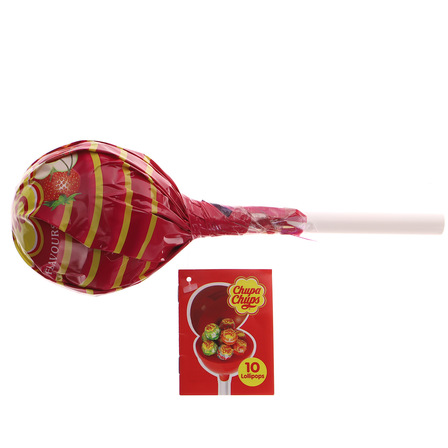 Chupa Chups Lizaki o smaku owocowym 120 g (10 sztuk) (2)