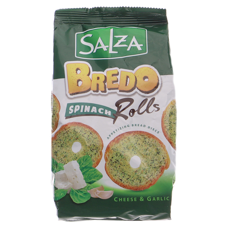 Salza bredo rolls pieczone krązki chlebowe o smaku serowo szpinakowym  70g (1)