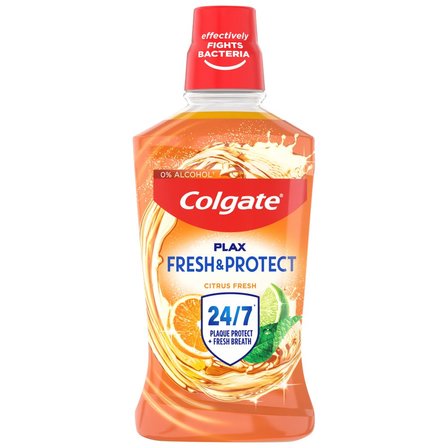 Colgate Płyn do płukania jamy ustnej Plax Citrus Fresh 500ml (1)