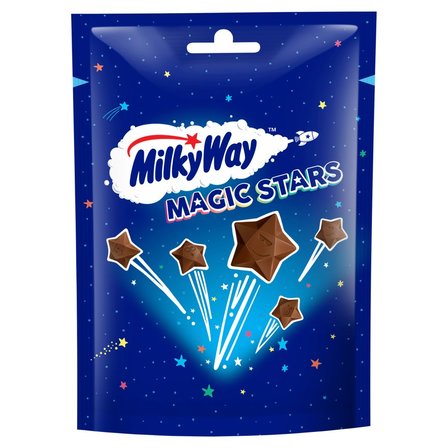 Milky Way Magic Stars Gwiazdki z puszystej mlecznej czekolady 100 g (1)