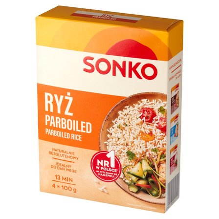 Sonko Ryż parboiled 400 g (4 x 100 g) (2)