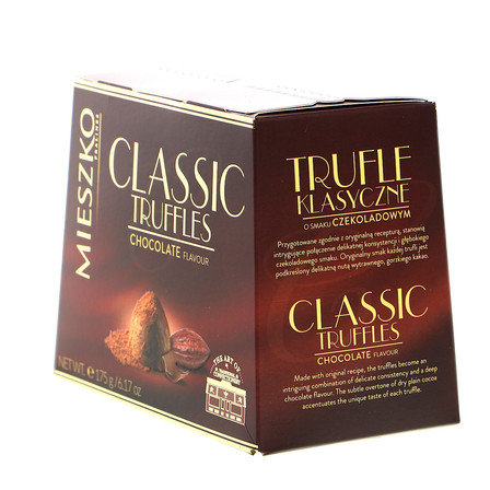 Mieszko Trufle klasyczne o smaku czekoladowym 175 g (8)