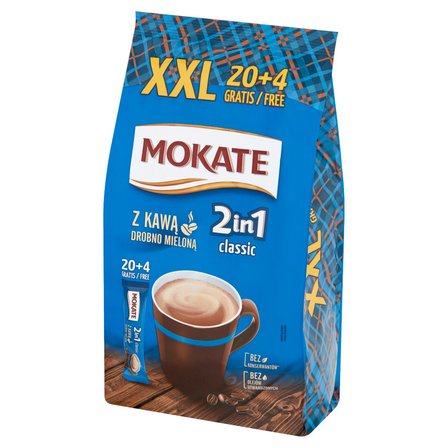 Mokate 2in1 Classic Rozpuszczalny napój kawowy w proszku 336 g (24 x 14 g) (2)