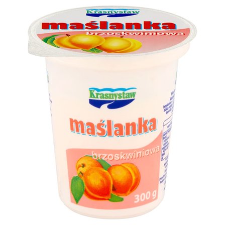 Krasnystaw Maślanka brzoskwiniowa 300 g (2)