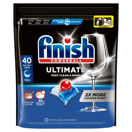 Finish Ultimate Fresh Kapsułki do mycia naczyń w zmywarce 516 g (40 sztuk) (1)