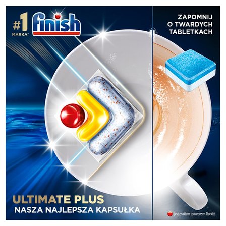 Finish Ultimate Plus Lemon Kapsułki do mycia naczyń w zmywarce 549 g (45 sztuk) (4)