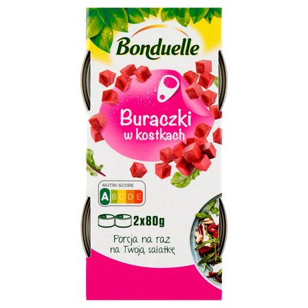 Bonduelle Buraczki w kostkach 160 g (2 x 80 g) (1)