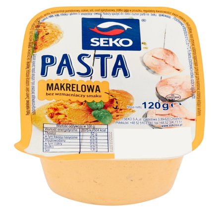 Seko Pasta makrelowa 120 g (2)