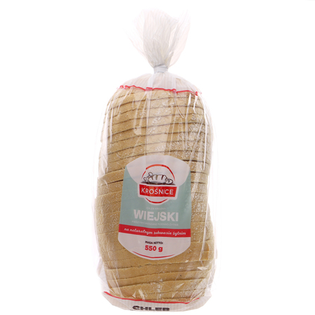 Piekarnia Krośnice chleb wiejski krojony (550G) (1)