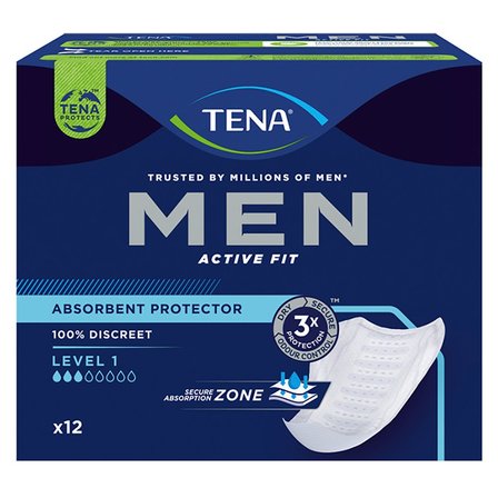 TENA Men Level 1 Protection Wkłady anatomiczne 12 sztuk (1)