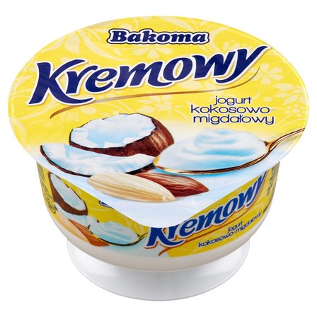 Bakoma Kremowy jogurt kokosowo-migdałowy 140 g (2)