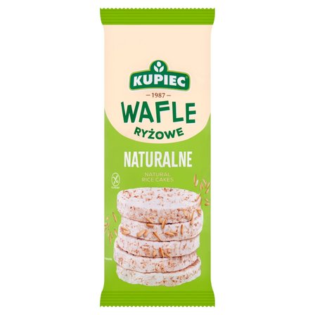 Kupiec Wafle ryżowe naturalne 120 g (12 sztuk) (1)