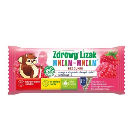 STARPHARMA LIZAK MNIAM MNIAM o smaku malinowym 6g (1)