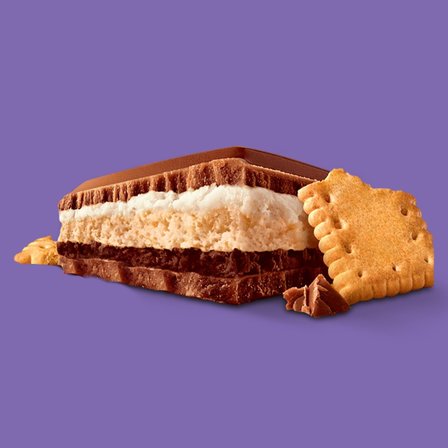 Milka Mmmax Czekolada mleczna z herbatnikiem i nadzieniem kakaowym 300 g (5)