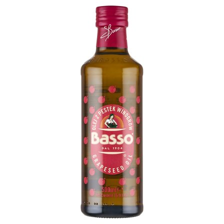 Basso Olej z pestek winogron 500 ml (1)