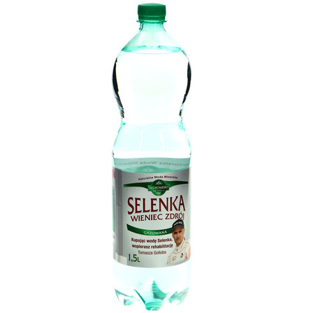 SELENKA WODA MINERALNA GAZOWANA 1,5L (6)