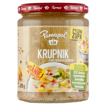 Pamapol Krupnik z boczkiem wędzonym 470 g (1)