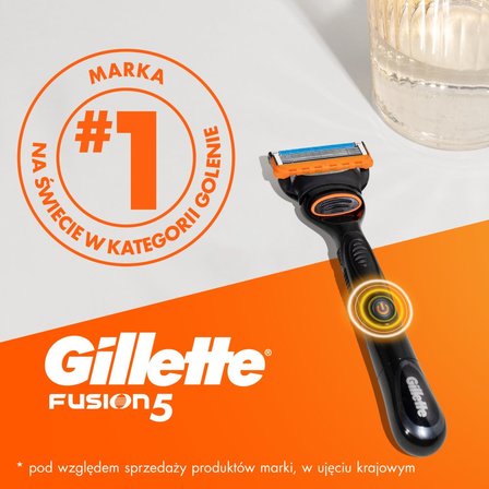 Gillette Fusion5 Power Ostrza wymienne do maszynki do golenia dla mężczyzn, 4 ostrza wymienne (7)