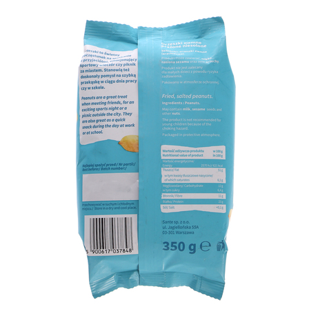 Fun nut orzeszki ziemne prażone niesolone 350g (2)