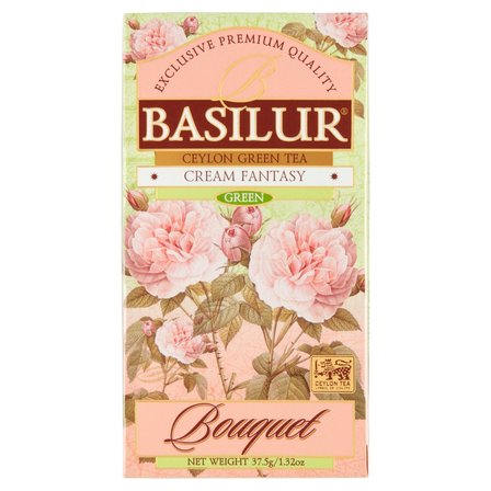 Basilur Bouquet Cream Fantasy Herbata zielona 37,5 g (25 x 1,5 g) (1)