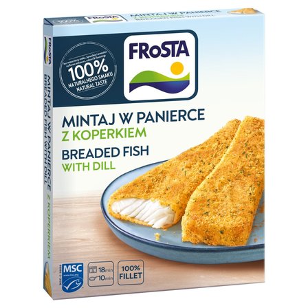 FRoSTA Mintaj w panierce z koperkiem 240 g (2 sztuki) (1)